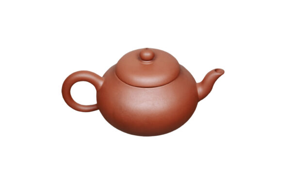 Round Zisha Clay Teapot for 1-2 People