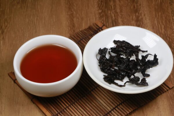 Liubao Tea on the Table - Aged 1980s Liubao Heicha Tea