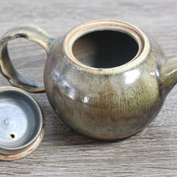Premium Glazed Teapot Wood Fired & Handmade