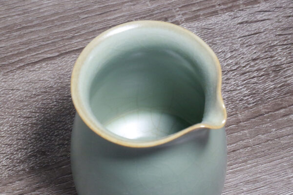 Inside view of Lin's Ceramics Tea Pourer - Song Dynasty Style Teaware