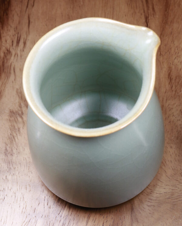 Inside close view of Lin's Ceramics Tea Pourer - Song Dynasty Style Teaware