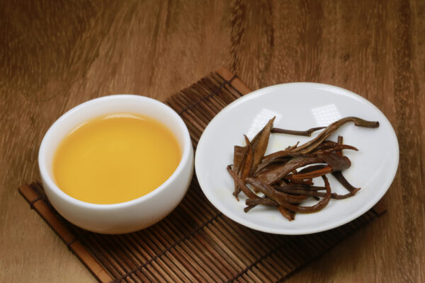 Yunnan Gold Tea on a Table - Premium Golden Yunnan Black Tea