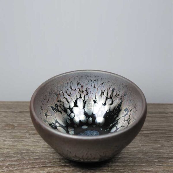 Tenmoku Teacup – Handmade Purple Glazed Jianzhan Teacup