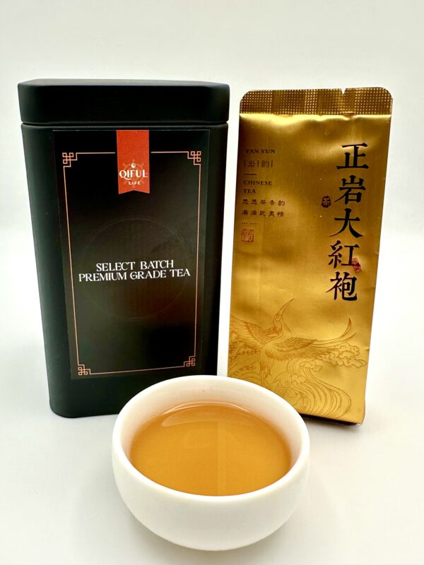 Da Hong Pao Oolong Rock Tea from Wuyi Mountains in Fujian, China.